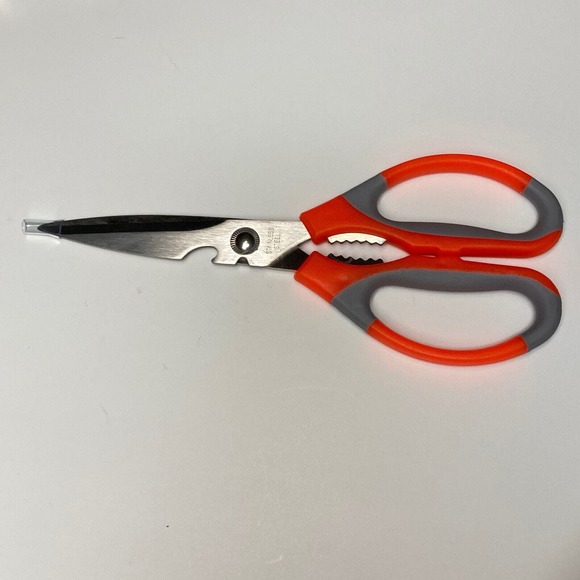 5 Pairs Of All Purpose Nutcracker Scissors Ultra Sharp Stainless Steel Kitchen - Picture 1 of 9